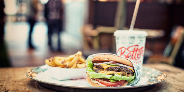 Get your Better Burger this eve and pay with a donation to charity.
Photo / File