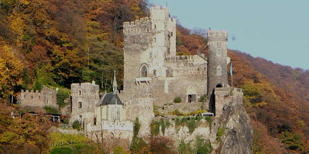 Burg Rheinstein is just as you imagine a castle should be. Photo / Jim Eagles