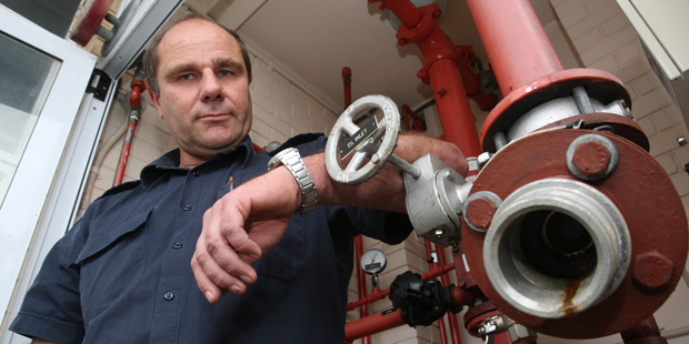 Tauranga Fire senior station officer Nigel Liddicoat. Photo / Joel Ford
