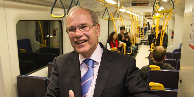 Auckland Mayor Len Brown. Photo / Greg Bowker