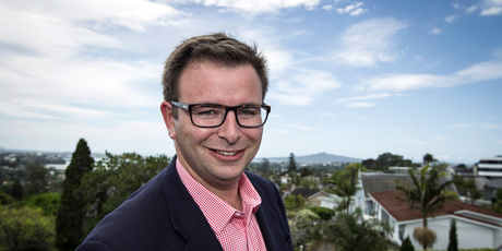 Auckland Councillor and Carrick Graham colleague Cameron Brewer. Photo / Michael Craig
