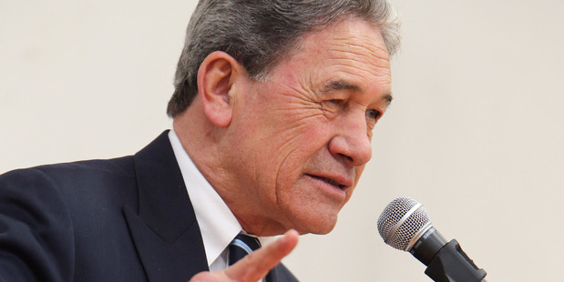 New Zealand First leader Winston Peters. Photo / NA
