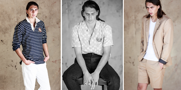 Updated classics for spring, worn by Vinnie (62 Models). Pictures / Babiche Martens