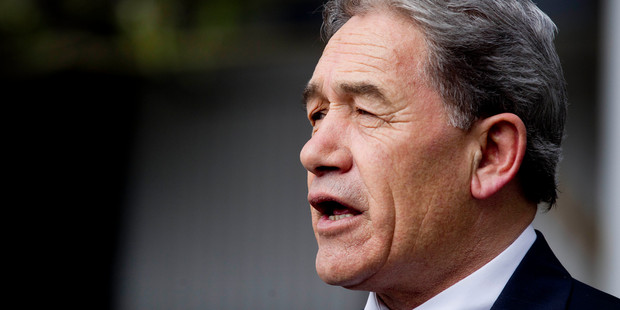 Winston Peters. Photo / Christine Cornege