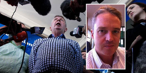 Curtis Gregorash (inset) says he believes the requests came down through his bosses from then-Customs Minister Maurice Williamson. Williamson has rejected the claim. Photo / Brett Phibbs