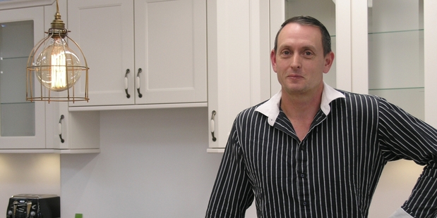 EXCITING TIMES:Tauranga general manager Ray Pullar at Palazzo's new Elizabeth St showroom.