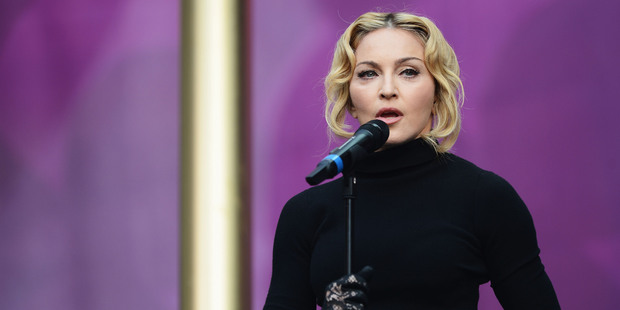 Madonna has since apologised for using the 'n' word. Photo / AP