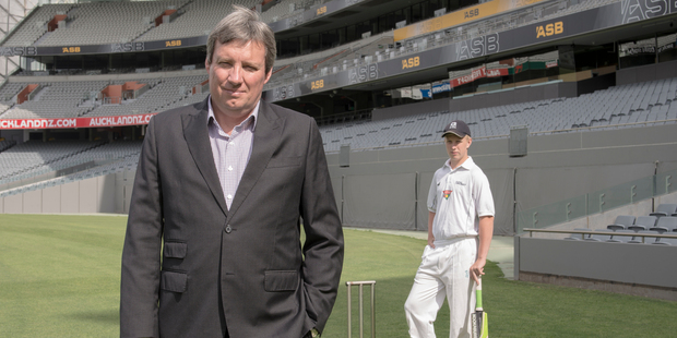 Martin Snedden former international cricketer, now CEO of the Tourism Industry Association. Photo / APN