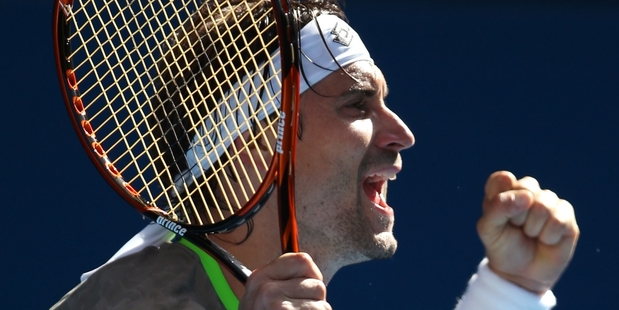 Spaniard David Ferrer is a two-time Australian Open semifinalist. Photo / AP