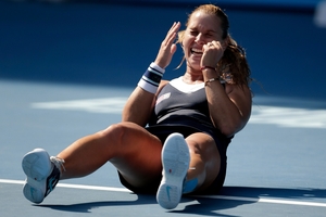 Dominika Cibulkova says of the final: "You need to be 100 per cent sure you can do it, and yes I am." Photo / AP