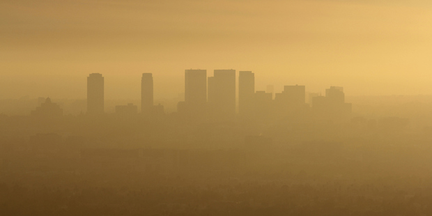 Smog in West LA. Photo / Thinkstock