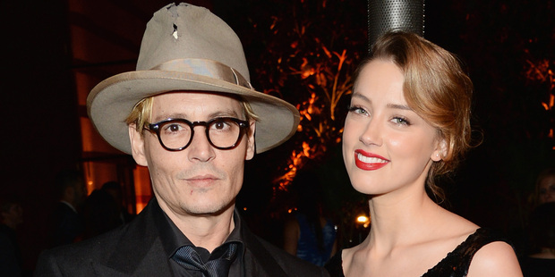 Johnny Depp and Amber Heard are reportedly engaged. Photo / Getty Images