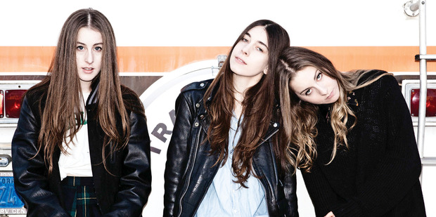 Girl group Haim will perform at 8pm on Laneway's Mysterex stage.