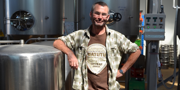 Ralph Bungard of Three Boys Brewery in Christchurch.