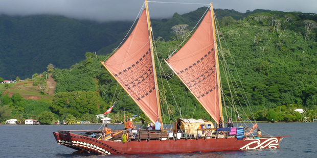 A Maori sailing waka similar to the one pictured will feature at this years Tremains Art Deco Weekend in Napier next month.