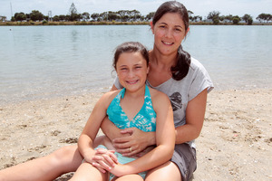 Lisa Dempsey and daughter Charlie. Photo / Doug Sherring