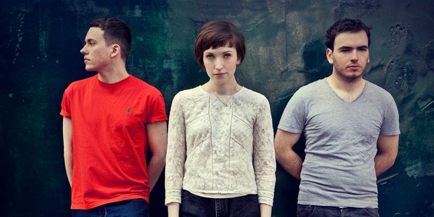 Daughter (from left) Igor Haefeli, Elena Tonra and Remi Aguilella.