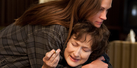 Julia Roberts and Meryl Streep star in 'August: Osage County'.