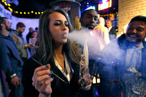Decriminalisation has started to catch on in the US, with purchasing pot for recreational purposes now legal in Colorado. Photo / AP