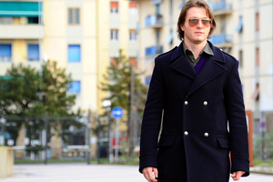Raffaele Sollecito walks outside Florence court, Italy. Photo / AP