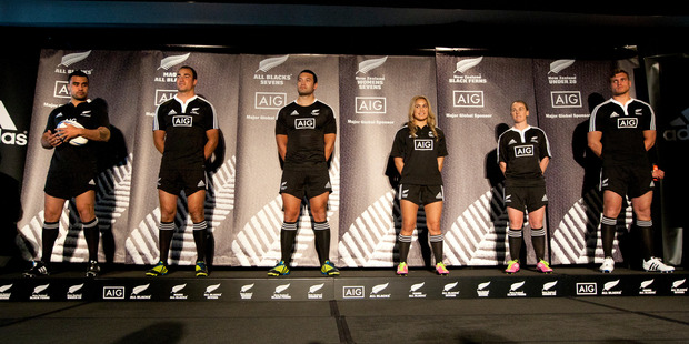 All Blacks at the announcement of a sponsorship deal with AIG. An endorsement of Duracell batteries has prompted a complaint from Energizer alleging misleading advertising. File photo / Natalie Slade