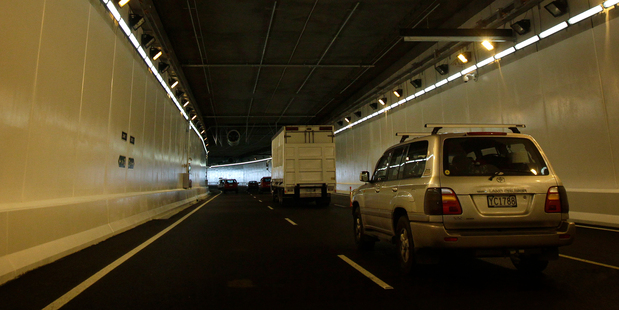 Victoria Park Tunnel in central Auckland. Photo / NZ Herald