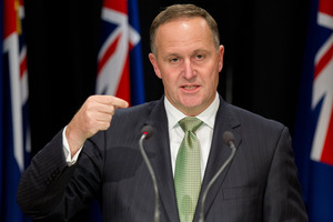 Setting the agenda and forcing Labour to talk about what National wants to talk about is one of the primary tasks of the Prime Minister's address today. Photo / NZ Herald