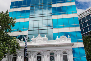The tower at 396 Queen St has panoramic views.