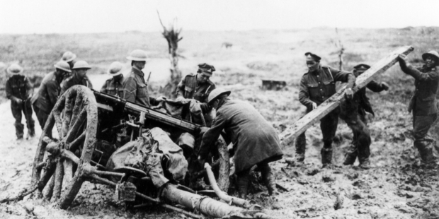 World War I conscription was introduced in 1916, after the numbers volunteering fell to their lowest level and efforts to encourage more to enlist failed.