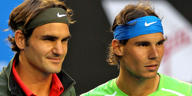 Roger Federer and Rafael Nadal will clash for the 23rd time. Photo / Getty Images