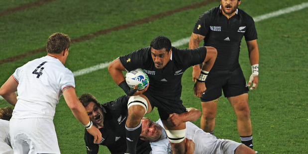 Jerome Kaino last played for the All Blacks in the 2011 Rugby World Cup final. Photo / Getty Images
