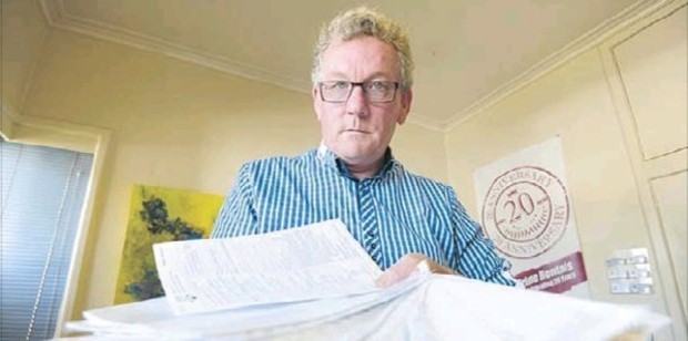 GETTING IN: Prime Rentals principal Steve Warburton says there has been an overwhelming number of rental applications over a short period of time.