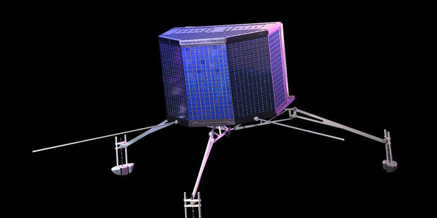 The Rosetta probe. Photo / AP