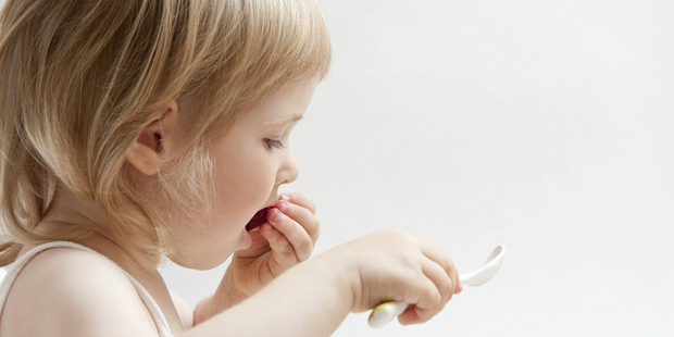 Include fruit at every meal are young people to encourage them to eat anything.