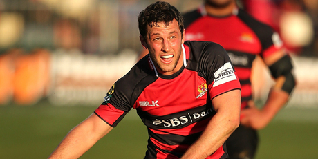 Tom Taylor secured the win for Canterbury with a late penalty. Photo / Getty Images