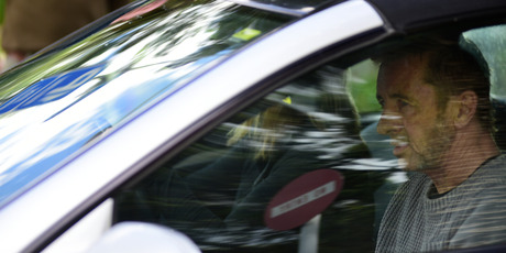 Phil Rudd leaving Tauranga Court. Photo/George Novak.