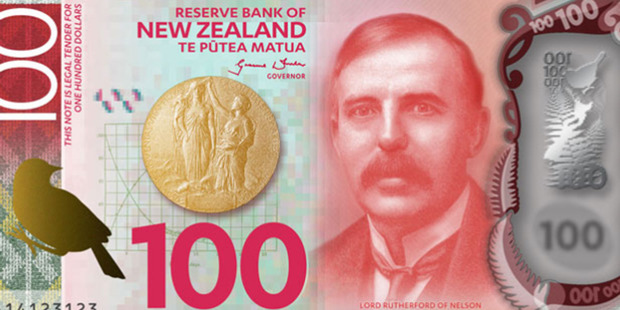 The new $100 note.