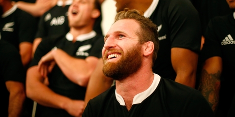 Kieran Read is clearly a long-term All Black captain-in-waiting but is happy to play a supporting role for as long as Richie McCaw has the job. Photo / Getty Images
