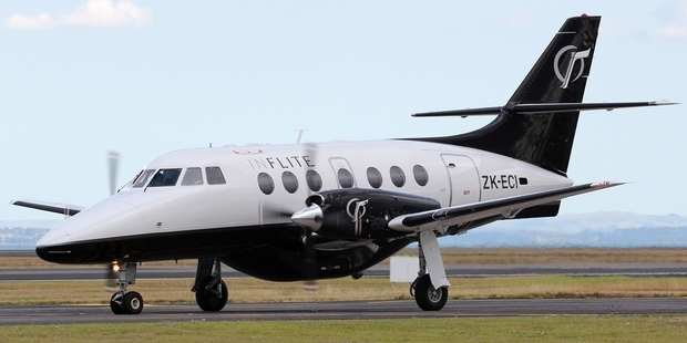 TO THE RESCUE: Auckland aviation firm Inflite has two Jetstream J32EP aircraft, similar to the Beechcraft 1900Ds Air New Zealand uses on its Kaitaia route.