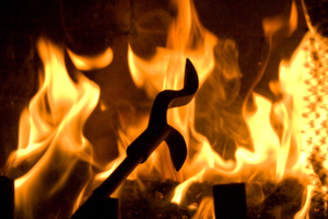 The mother found a wrought iron fire poker had gone right through her son's tongue. Photo / File / Thinkstock