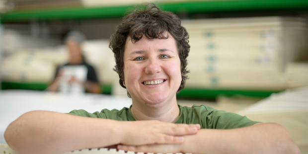 INNATURE's Sukhita Derova is an expert when it comes to natural organic latex mattresses. Photo / Ted Baghurst