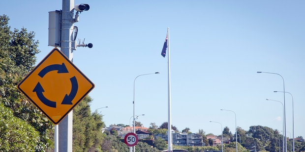 The noise camera and acoustic device that detects and photographs offending truckies.Photo/Andrew Warner