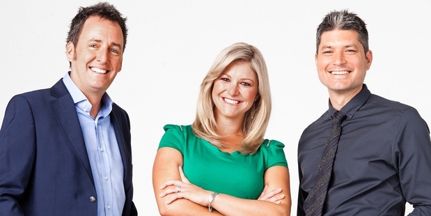 Mike Hosking, Toni Street and Jesse Mulligan still lack on-screen chemistry.