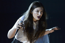 Lorde performs Royals onstage during the 56th Grammy Awards. Photo / Getty Images