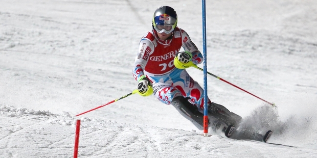 Alexis Pinturault grabbed his sixth win on the World Cup circuit. Photo / AP