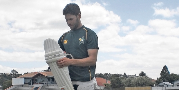 Roald Badenhorst is looking forward to mixing it with India and two Black Caps in a
two-day, warm-up match in Whangarei from Sunday. Photo/Anendra Singh