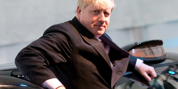 Boris Johnson said he was honoured and surprised by the award. Photo / AP