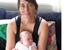 Arapera Salter wanted baby Aniwa to have healthy vitamin D levels.
