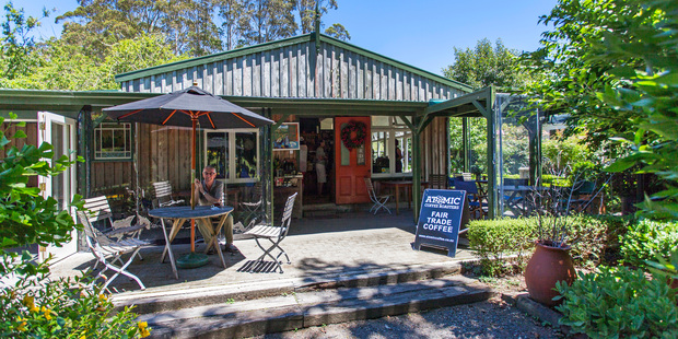 The Colenso Cafe is a popular stopover on the Coromandel Peninsula with indoor and outdoor seating for 150 people.