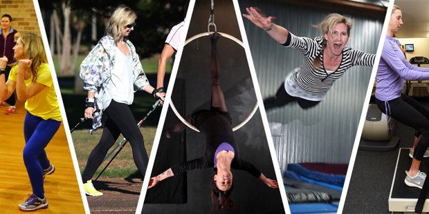 Five weird and wacky ways to keep fit. Photo / Getty Images, NZH